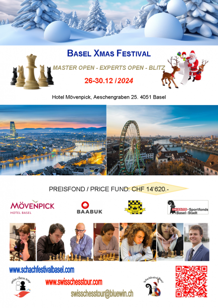 BASEL CHRISTMAS FESTIVAL, 26-30.12.2024 - Swiss CHess Tour